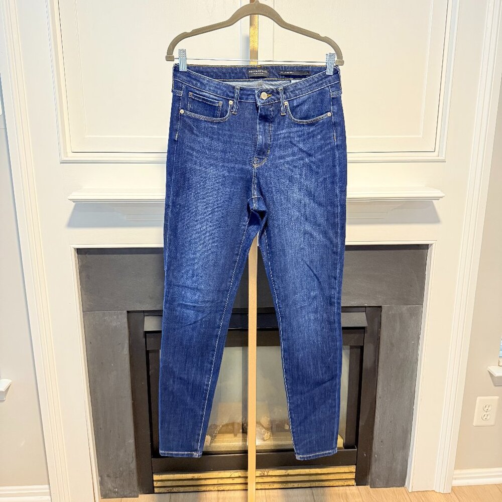 💙 Banana Republic Premium Denim Curvy Mid-Rise Skinny Jeans | Size 30L